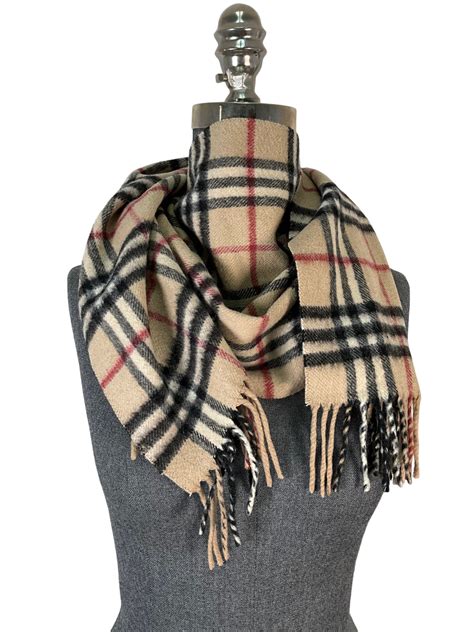 burberry classic checked fringed scarf|Burberry scarf women classic.